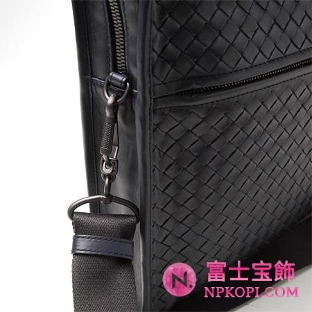 ボッテガヴェネタ/BOTTEGA VENETA/ レザーブリーフケース(２ＷＡＹ仕様) /ミッドナイトブルー248395 vq131 4014